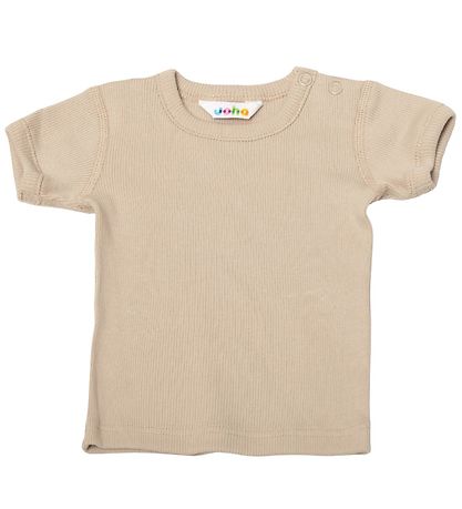 Joha T-Shirt - Rib - Beige