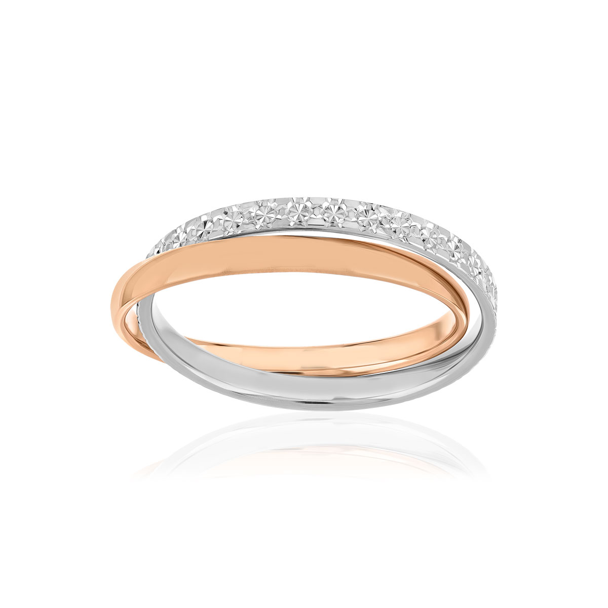 Alliance 2 ors 750 rose et blanc