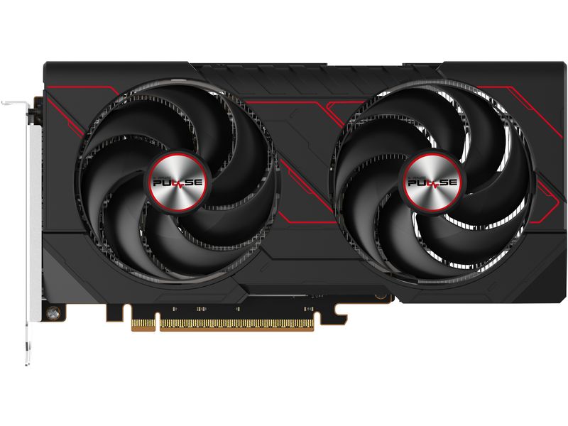 SAPPHIRE Grafikkarte AMD Radeon RX9060 XT PULSE OC 8GB GDDR Grafikkarte mit 8 GB GDDR6 Speicher