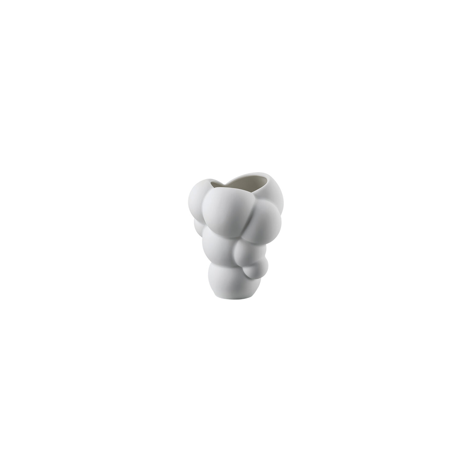 Minivasen Weiss matt Vase 10 cm
