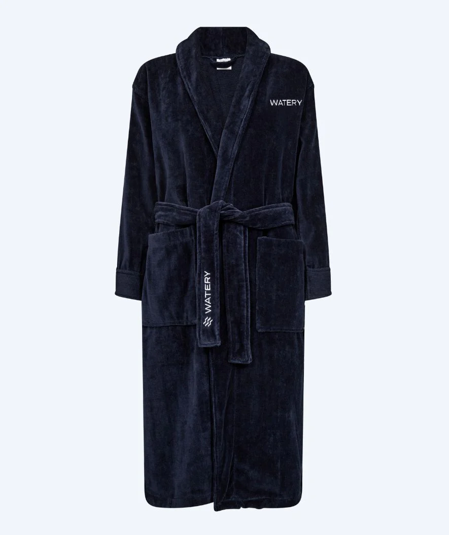 Watery badekåbe til kvinder - Mariana - Navy blå