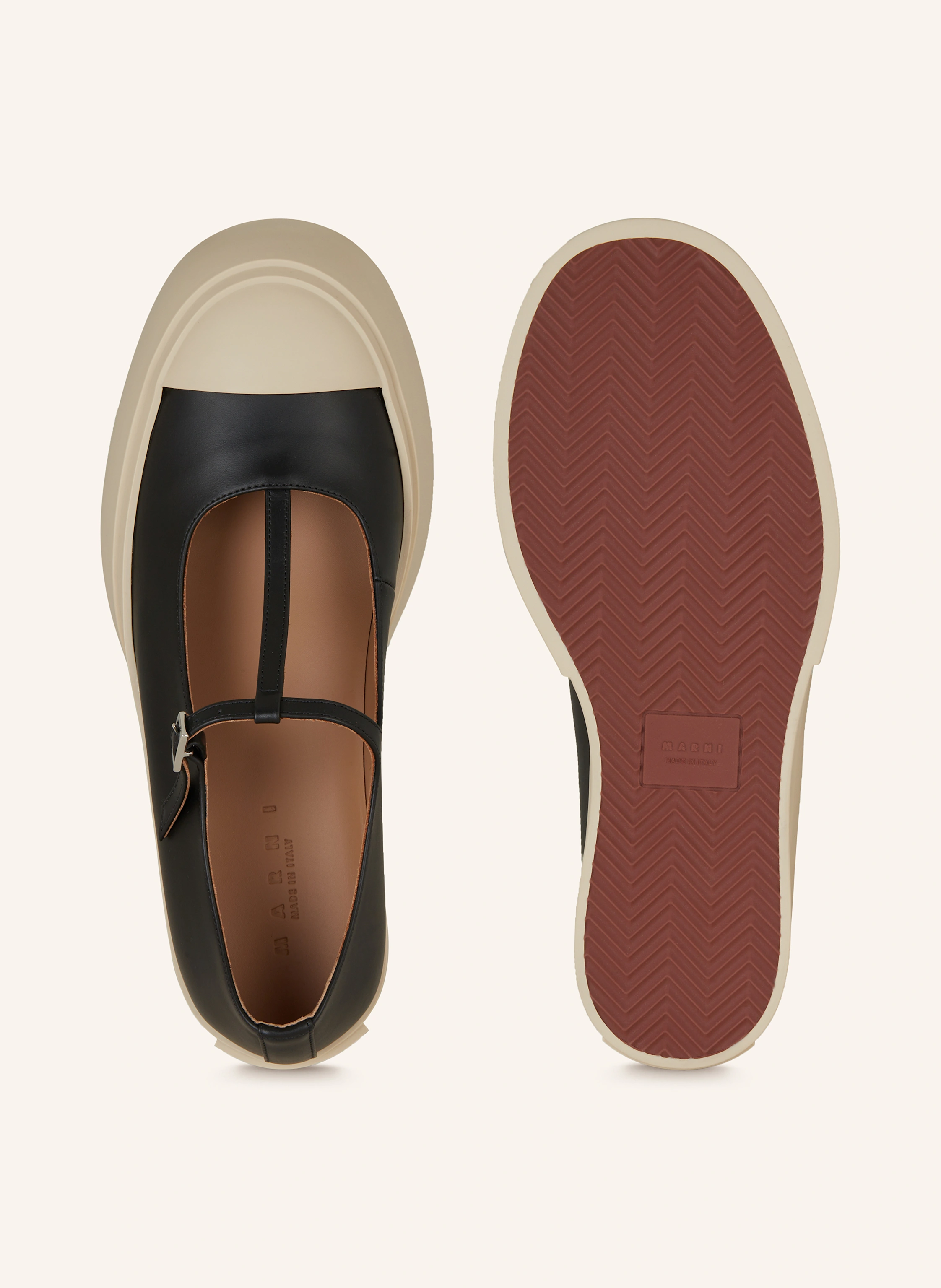 MARNI Mary-Jane-Ballerinas