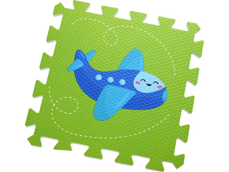 Knorrtoys Puzzlematte Fahrzeuge 9-teilig Mehrfarbige Spielmatte