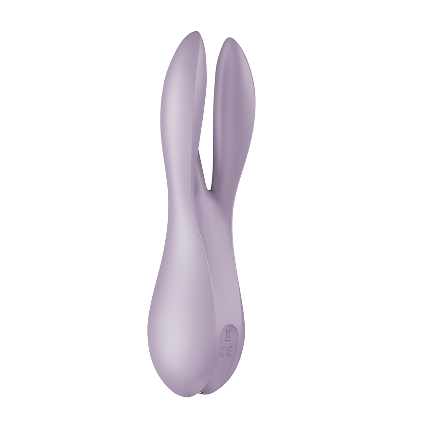 Threesome 2 Auflege Vibrator (4061504037134) - Violett
