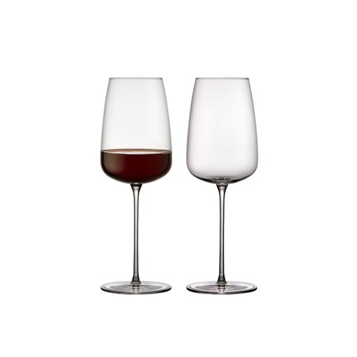 Lyngby Glas Veneto 2-pak Rødvinsglas, Klar, 54 cl