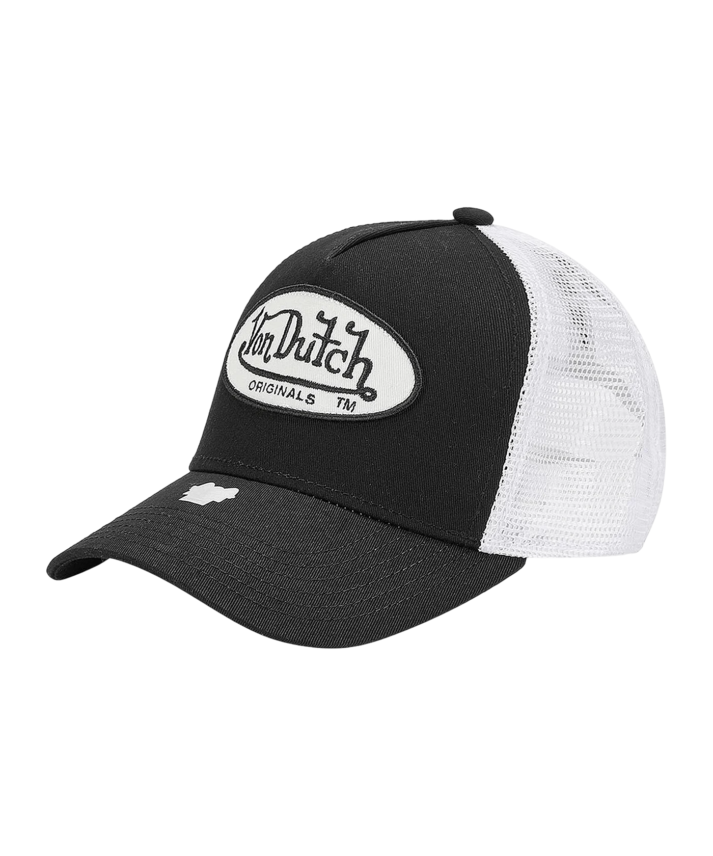 Von Dutch Boston Trucker Cap Schwarz Weiss