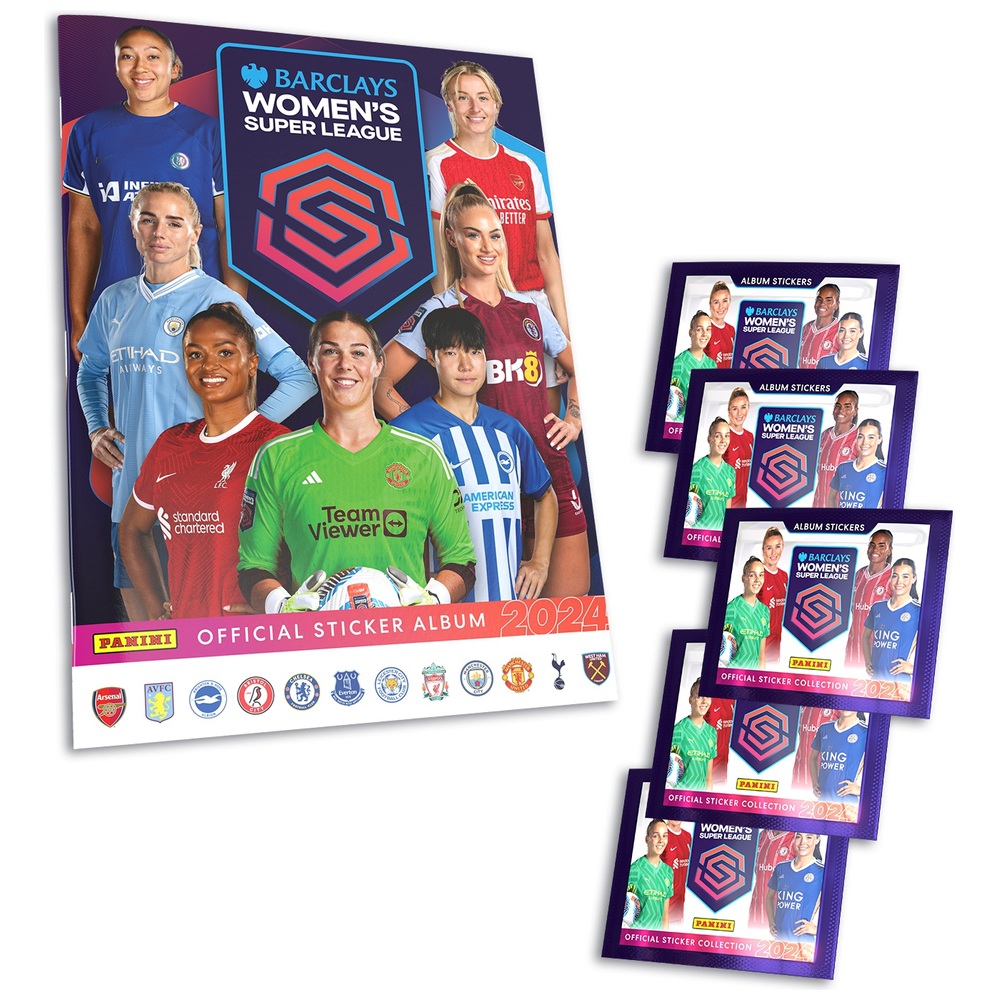 Panini Women's Super League 23/24 Sticker-Kollektion Starterpaket