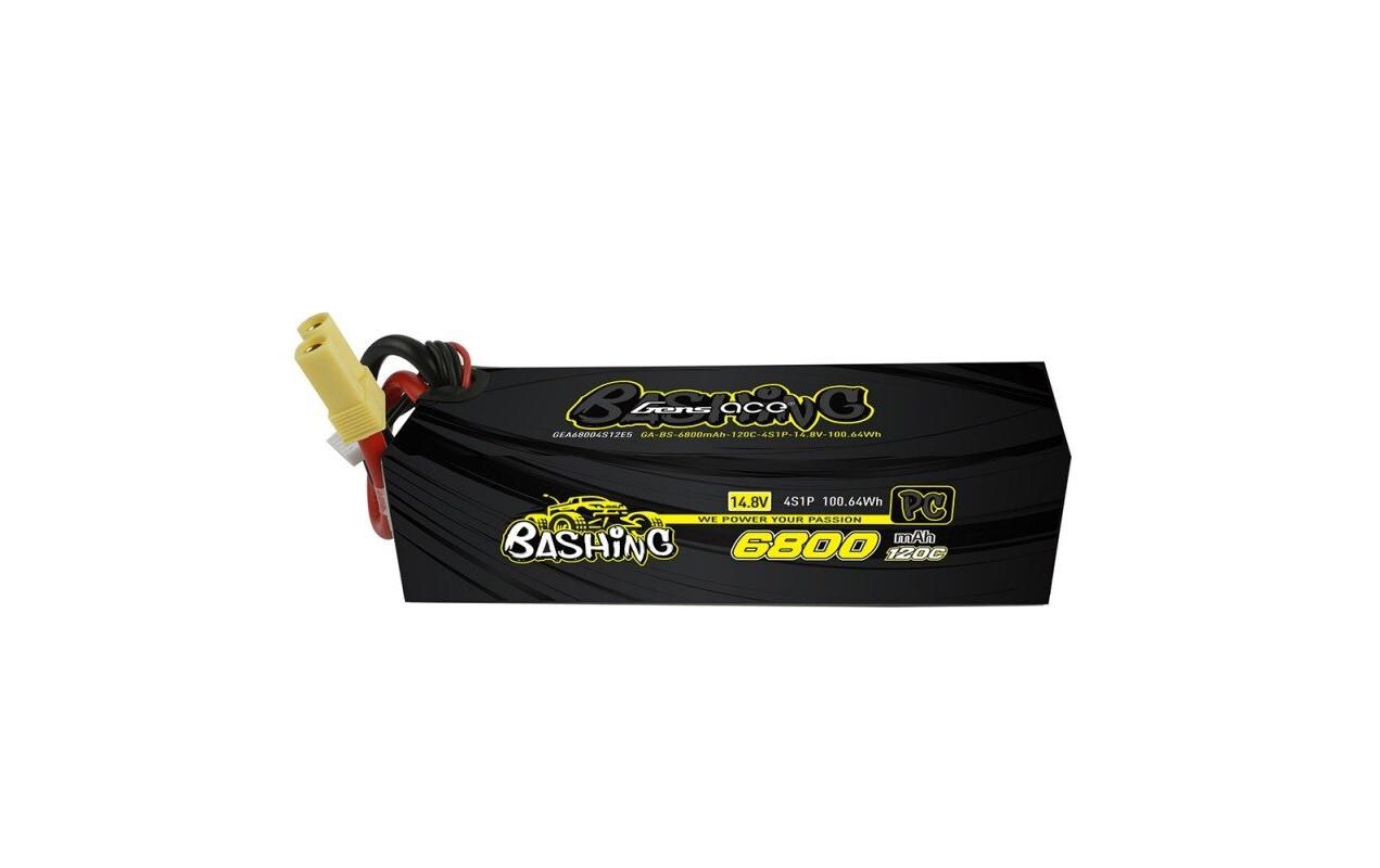 RC-Akku LiPo 6800 mAh 14.8 V 120 C<br>Gens ace Bashing 4S LiPo Akku für RC Fahrzeuge mit EC5 Stecker