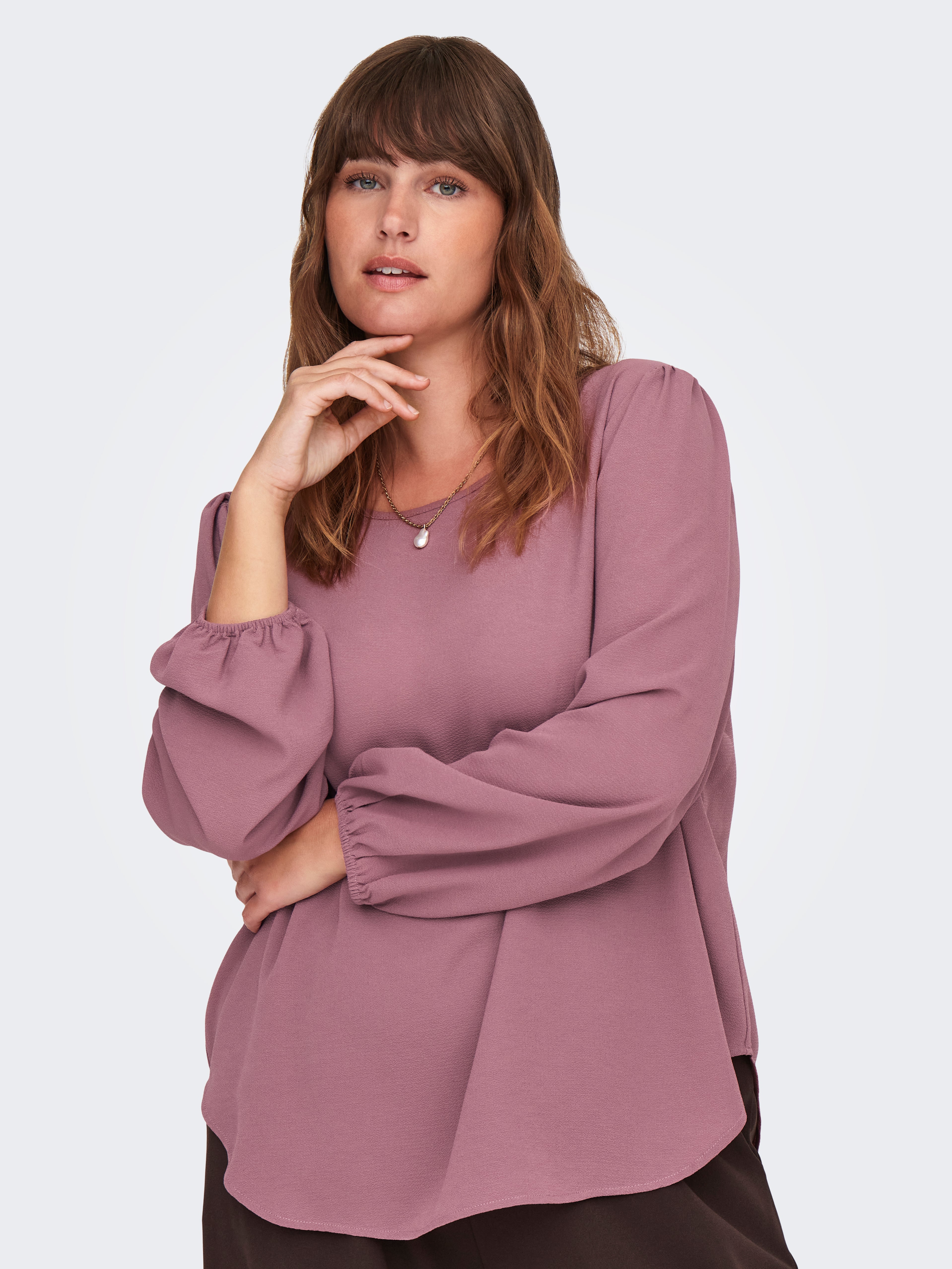 CARMETTA Top Rose Brown