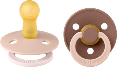 BIBS Studio Colour Fusion Smokk 2-Pakk Str 2, Blush Woodchuck mix