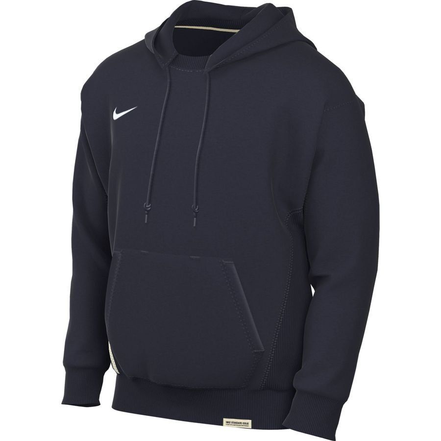 Nike Sweat à Capuche Dri-FIT SI - Bleu Foncé/Blanc