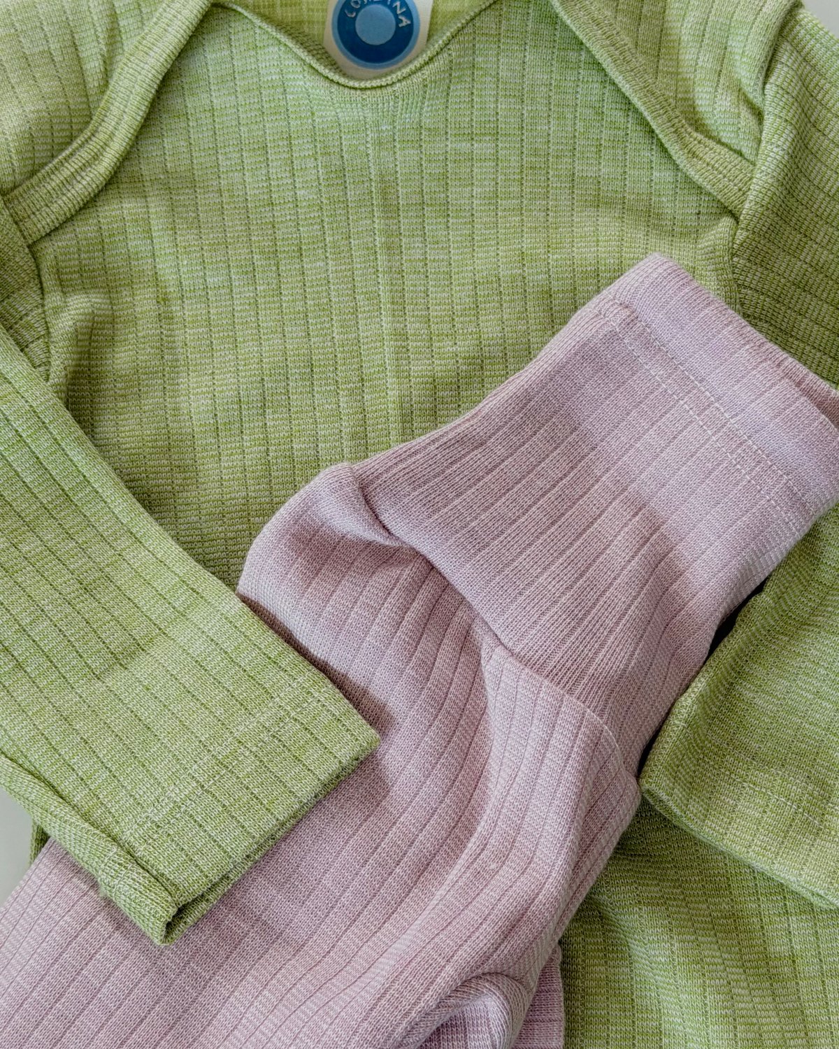 Body Rib – 45% Bomull, 35% Merino, 20% Silke – Ubehandlet Ull