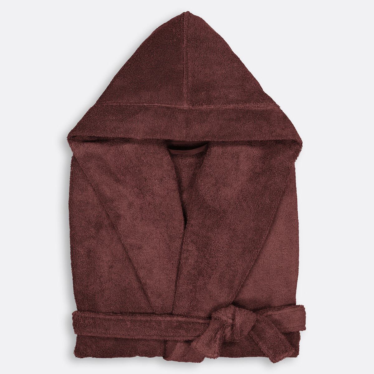 LA REDOUTE INTERIEURS<br>Roupão com capuz, em algodão penteado 400g/m2, Kheops