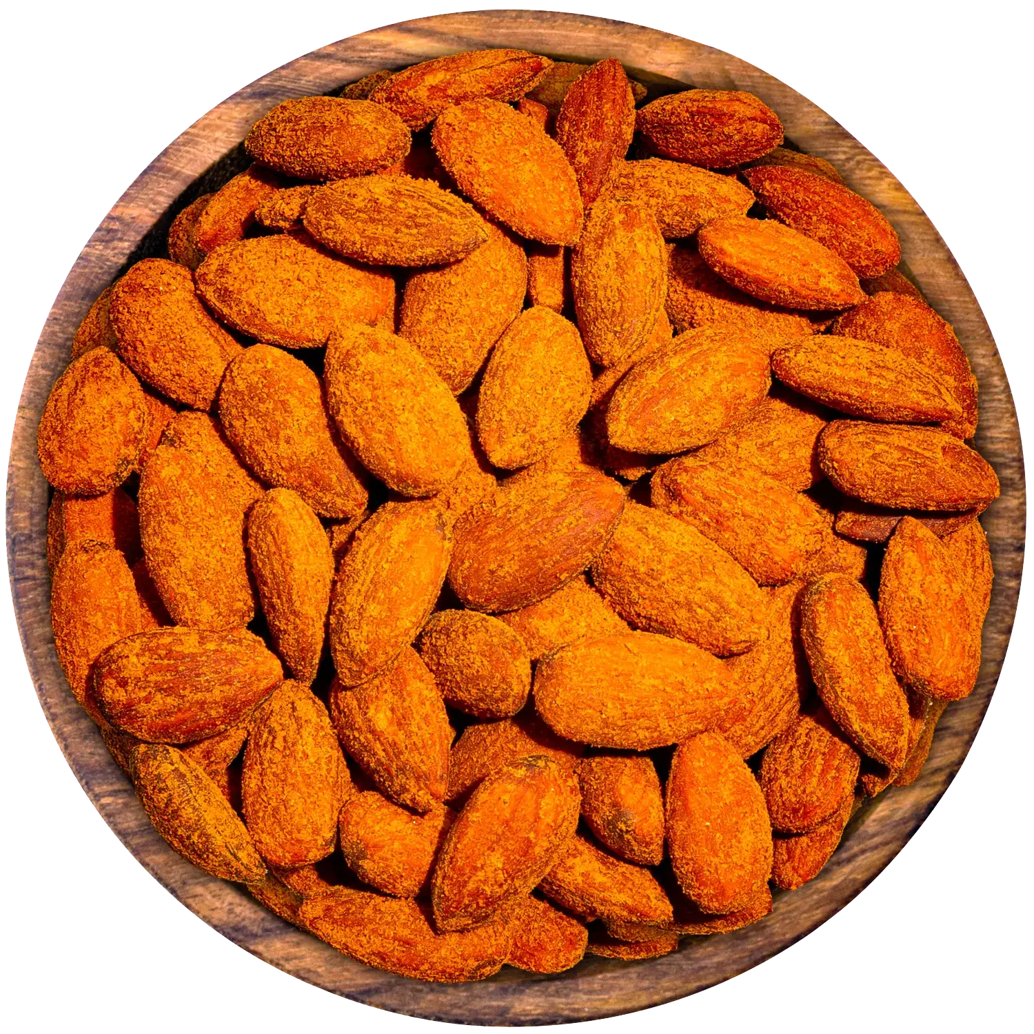 Rauchsalz-Mandeln Paprika, geröstet