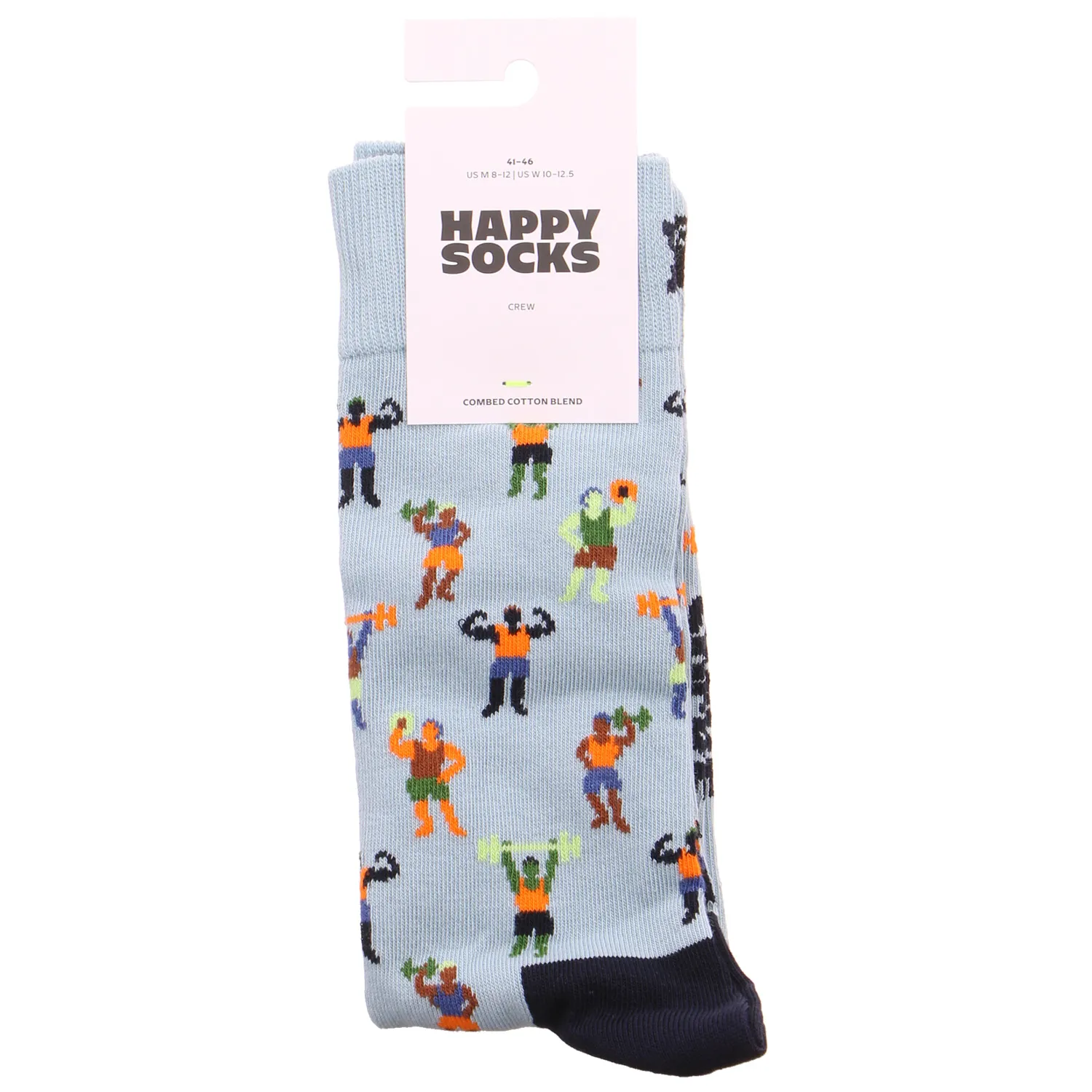 HAPPY SOCKS Freizeitsocken Pastelgrün Textil
