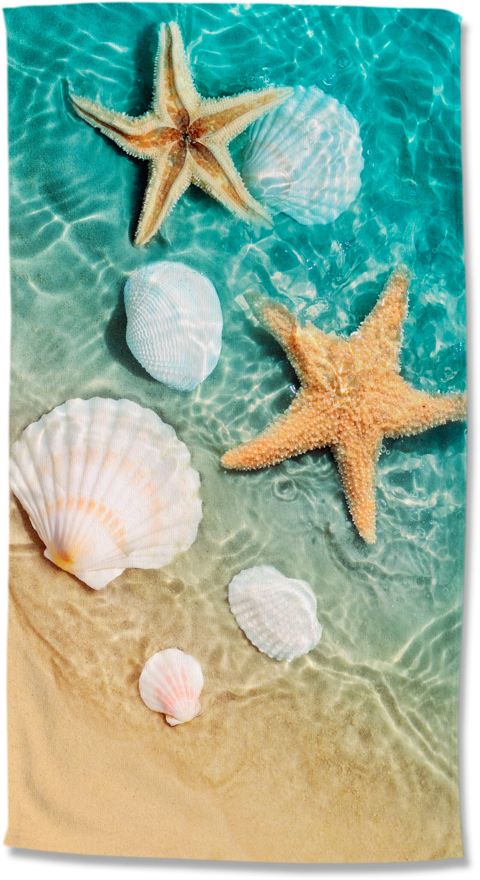 good morning Strandtuch »Beachvibe« Mikrofaser, 100x180, Schnelltrocknend, Strand, Meer, Erwachsene