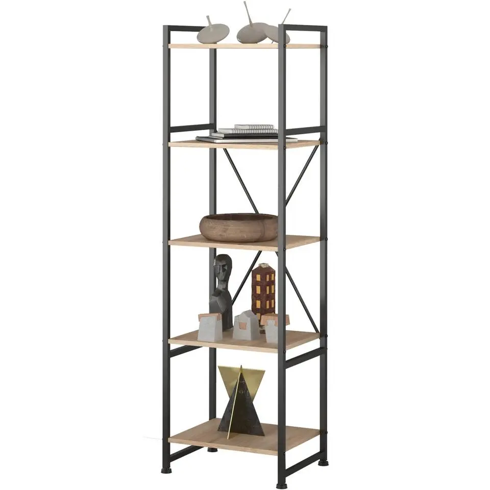 tectake Wandkast Manchester 47,5 x 34,5 x 151,5cm