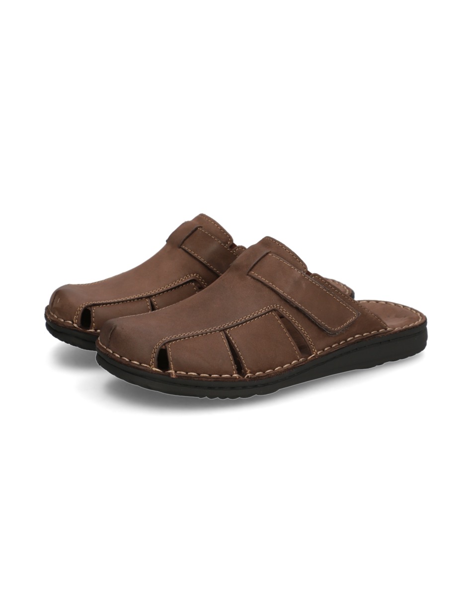 Nubukleder Pantoffel