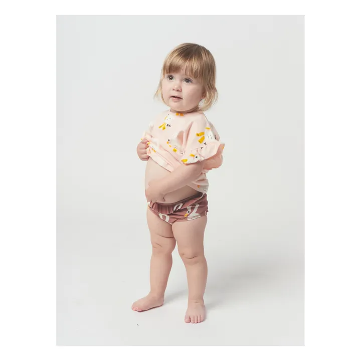 Bobo Choses Culotte de Bain Pélicans | Terracotta