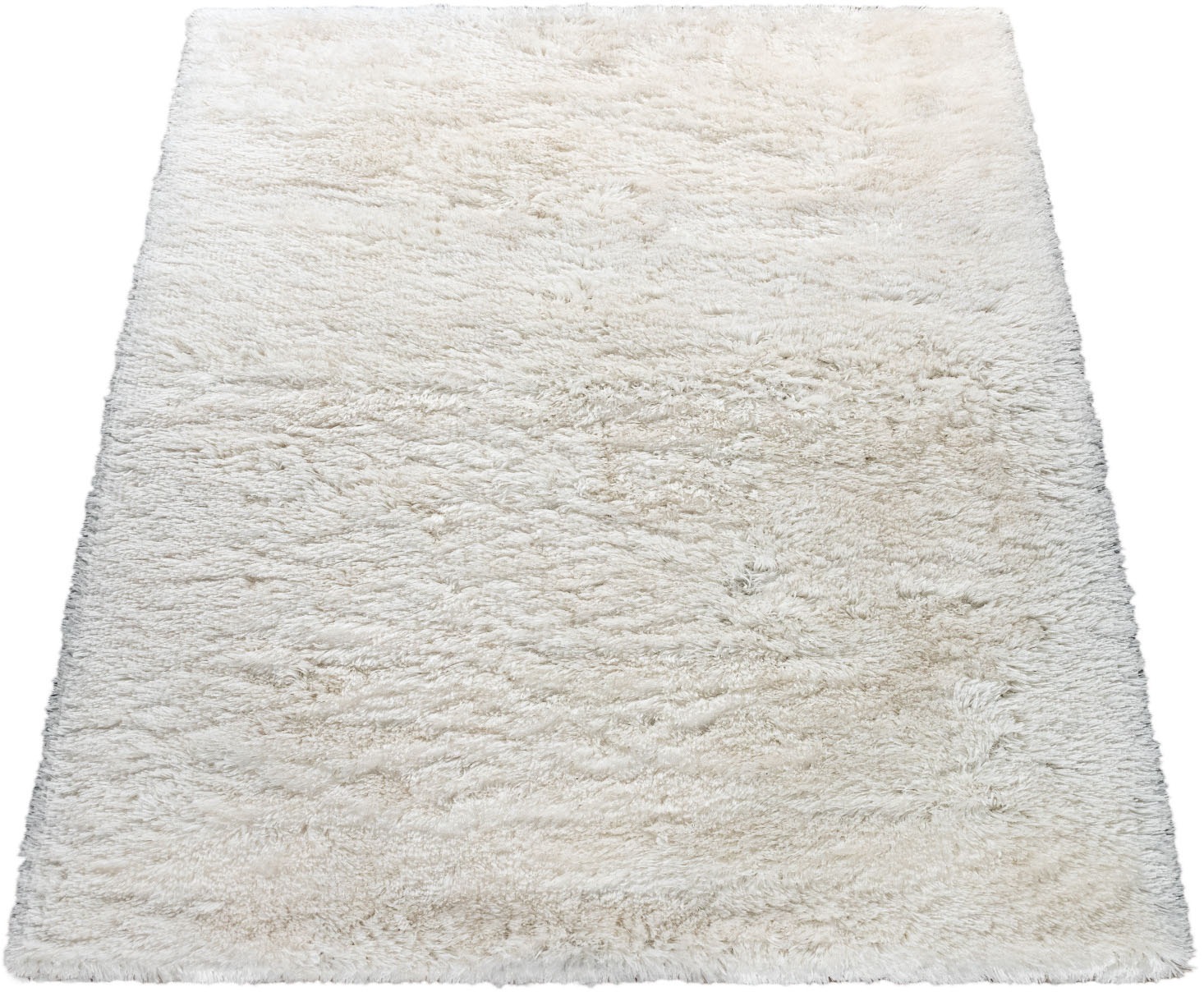 Paco Home Hochflor-Teppich »Akumal 930« rechteckig 60 mm Höhe Shaggy, besonders weich durch Softgarn, Uni-Farben