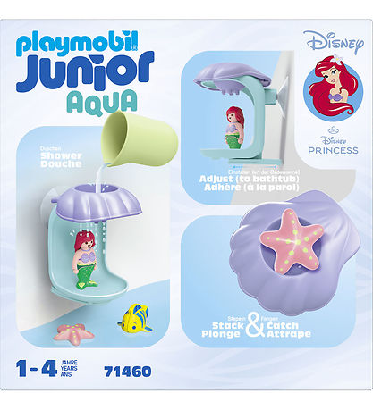 Playmobil Junior Aqua - Junior & Disney Ariel's Shell Shower - 7