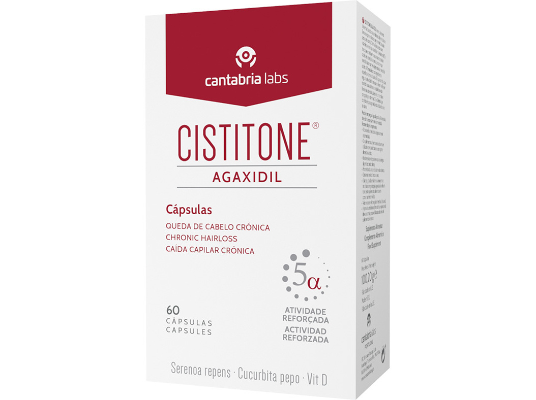 SUPLEMENTO ALIMENTAR CISTITONE AGAXIDIL CÁPS 60 CÁPS