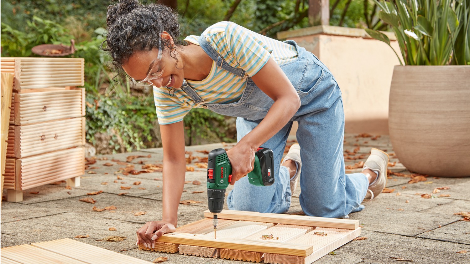 Bosch - EasyDrill 18V-40 + SystemBox ( 2 x Battery & Charger Included )