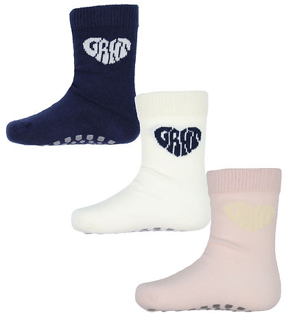 GANT Gave?ske m. Strømper - 3-pak - Crystal Pink