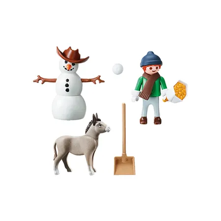 PLAYMOBIL® 70398 Spirit Riding Free Schneespaß mit Snips & Herrn Karotte