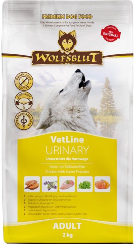 Wolfsblut - VetLine Urinary - Dieetvoer - Voor Honden - 12kg
