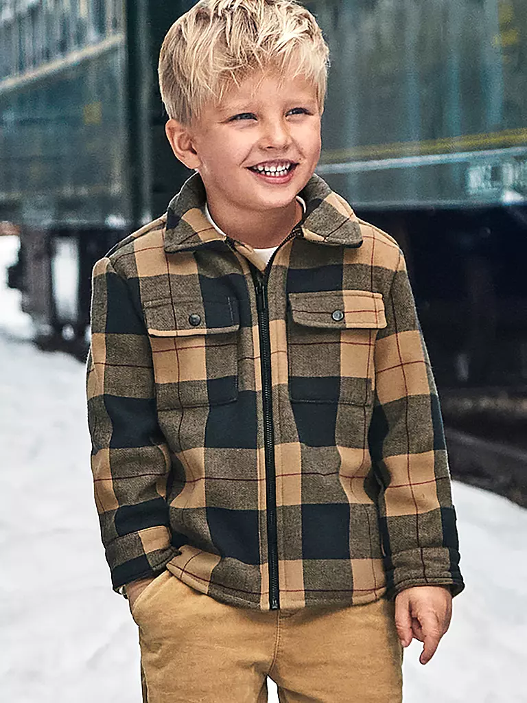 MAYORAL Jungen Overshirt beige