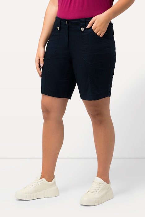 Cargo-Bermuda, Komfortbund, 4-Pocket-Schnitt