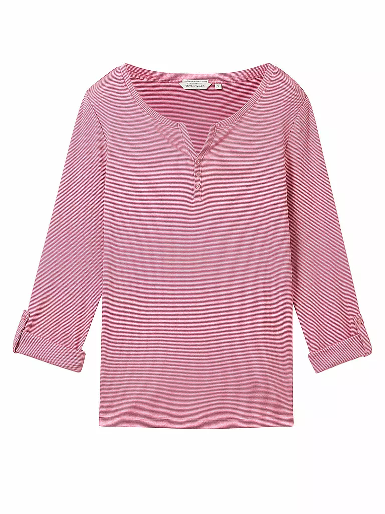 TOM TAILOR Langarmshirt pink
