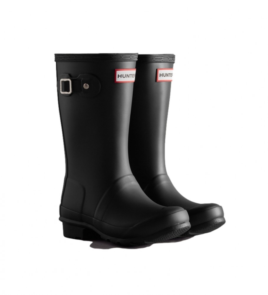 Botas de chuva pretas originais Hunter