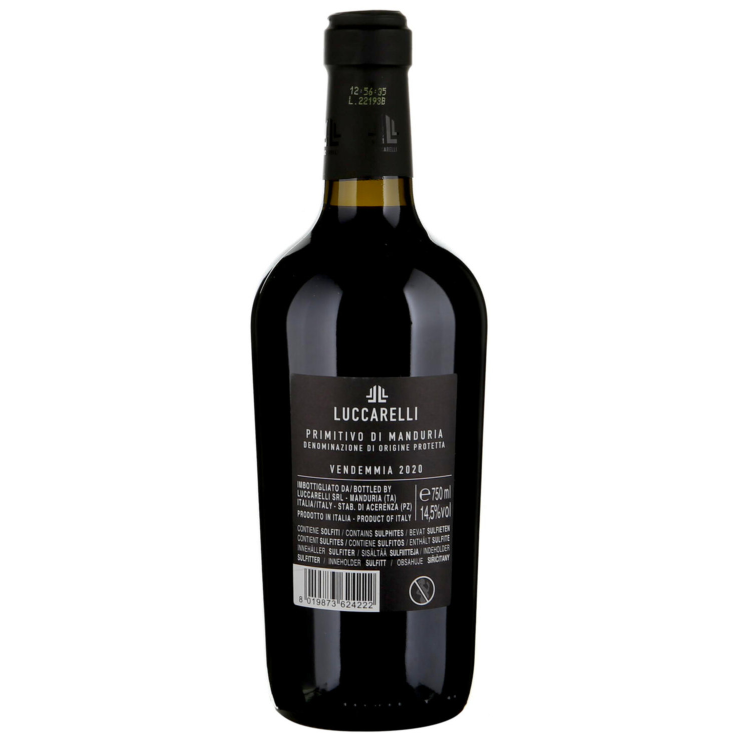 Primitivo di Manduria DOP Luccarelli -75cl