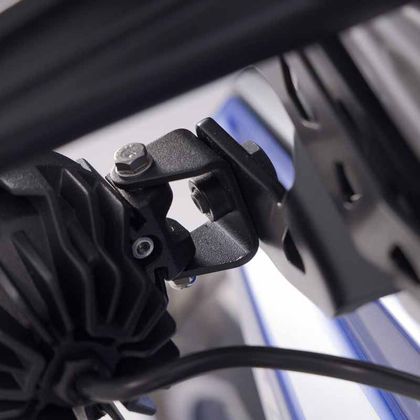 Support Phare SW-MOTECH POUR FEUX ADDITIONNELS - Noir