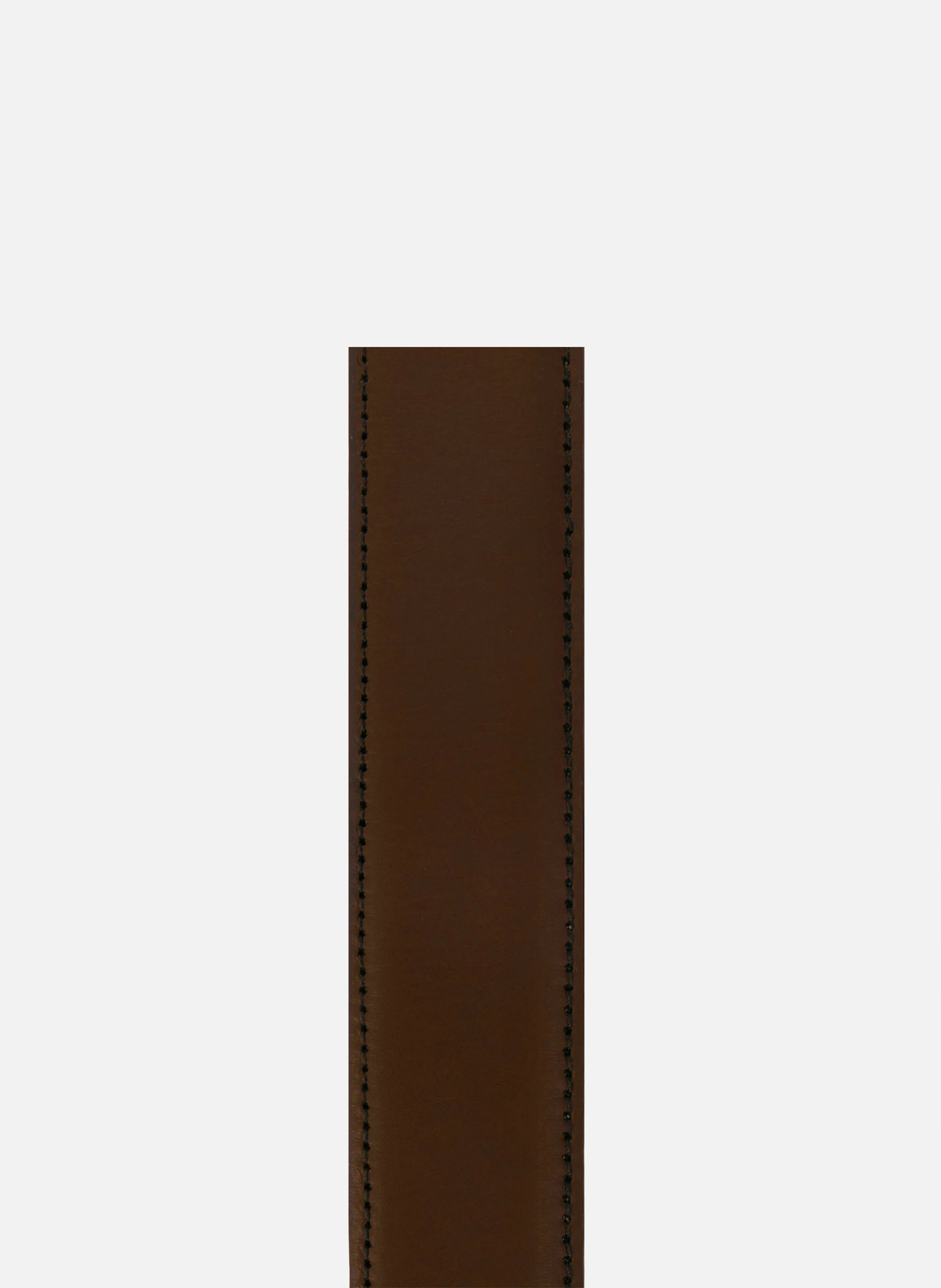Ceinture classique cuir lisse | Marron