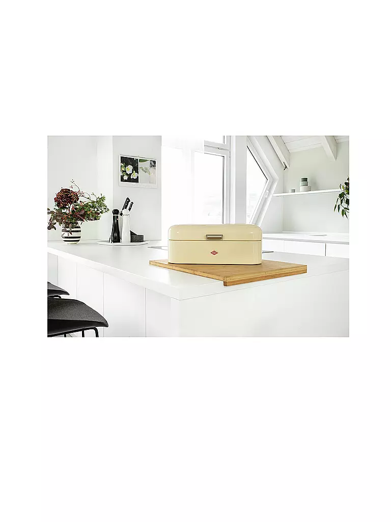 WESCO Brotkasten 420x220mm GRANDY Mandel beige