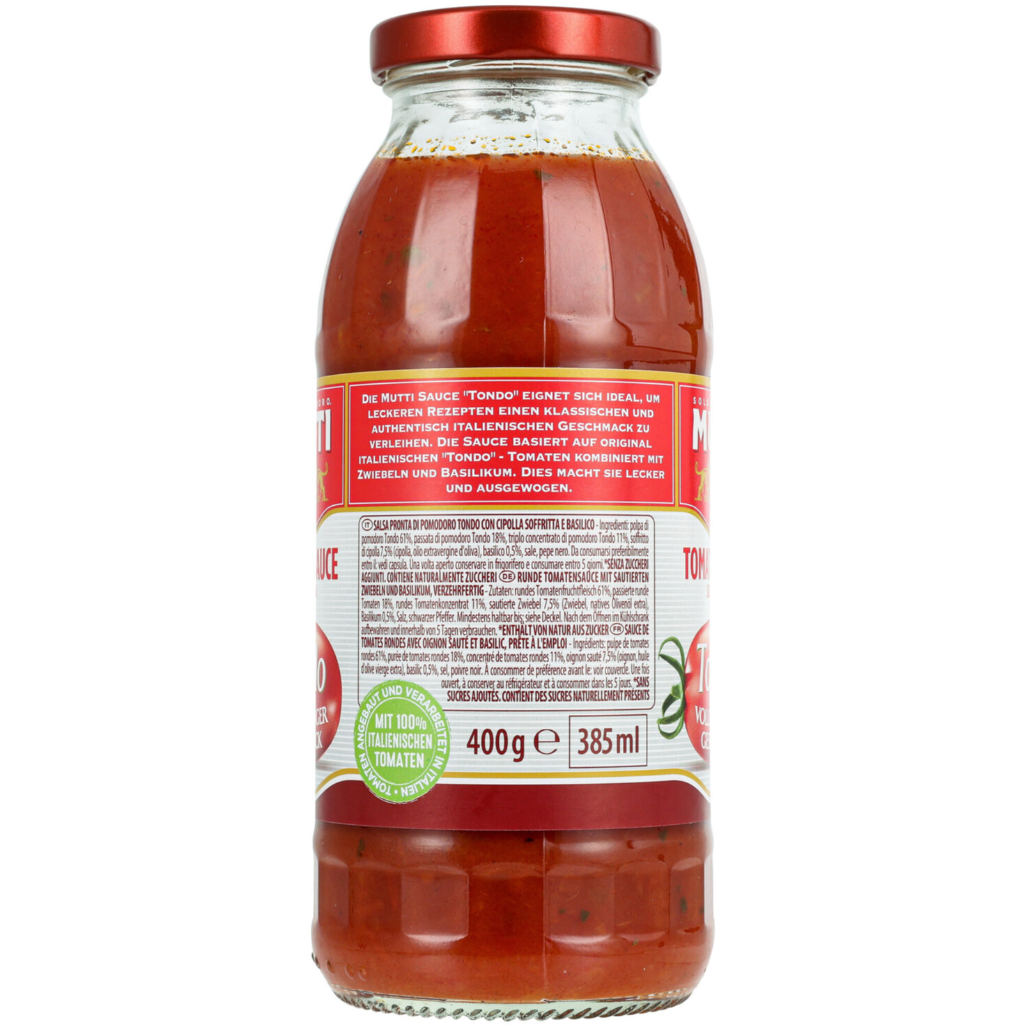 Mutti Salsa Tondo
