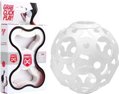 FOOOTY Innovativ Ball, Hvit