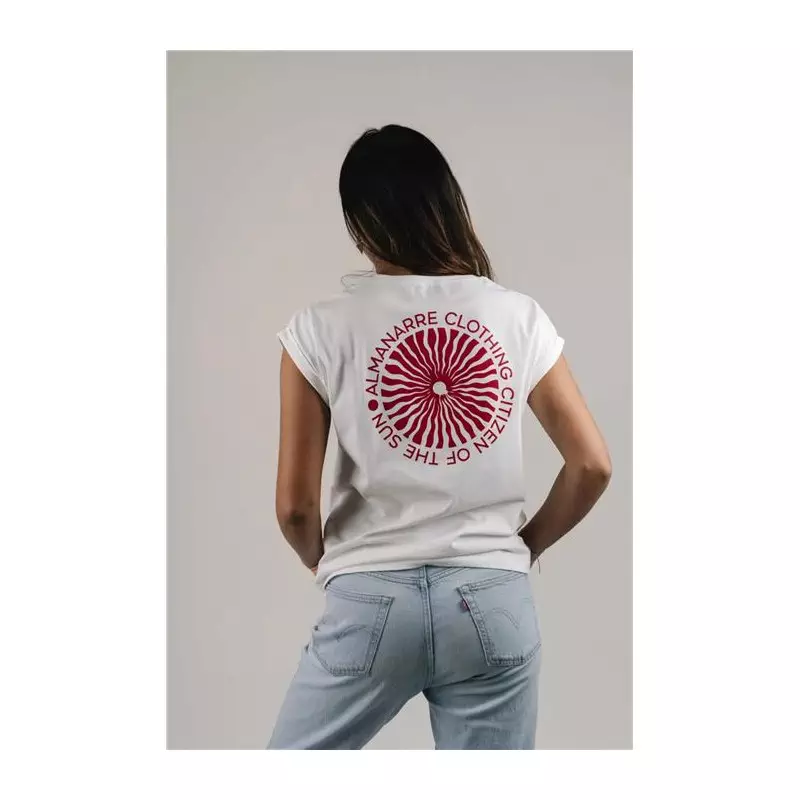 Teeshirt ALMANARRE CLOTHING Femme Citizen Blanc