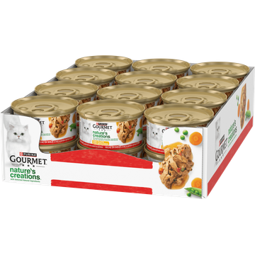 Gourmet Nature's Creations Kattenvoer nat met Rund