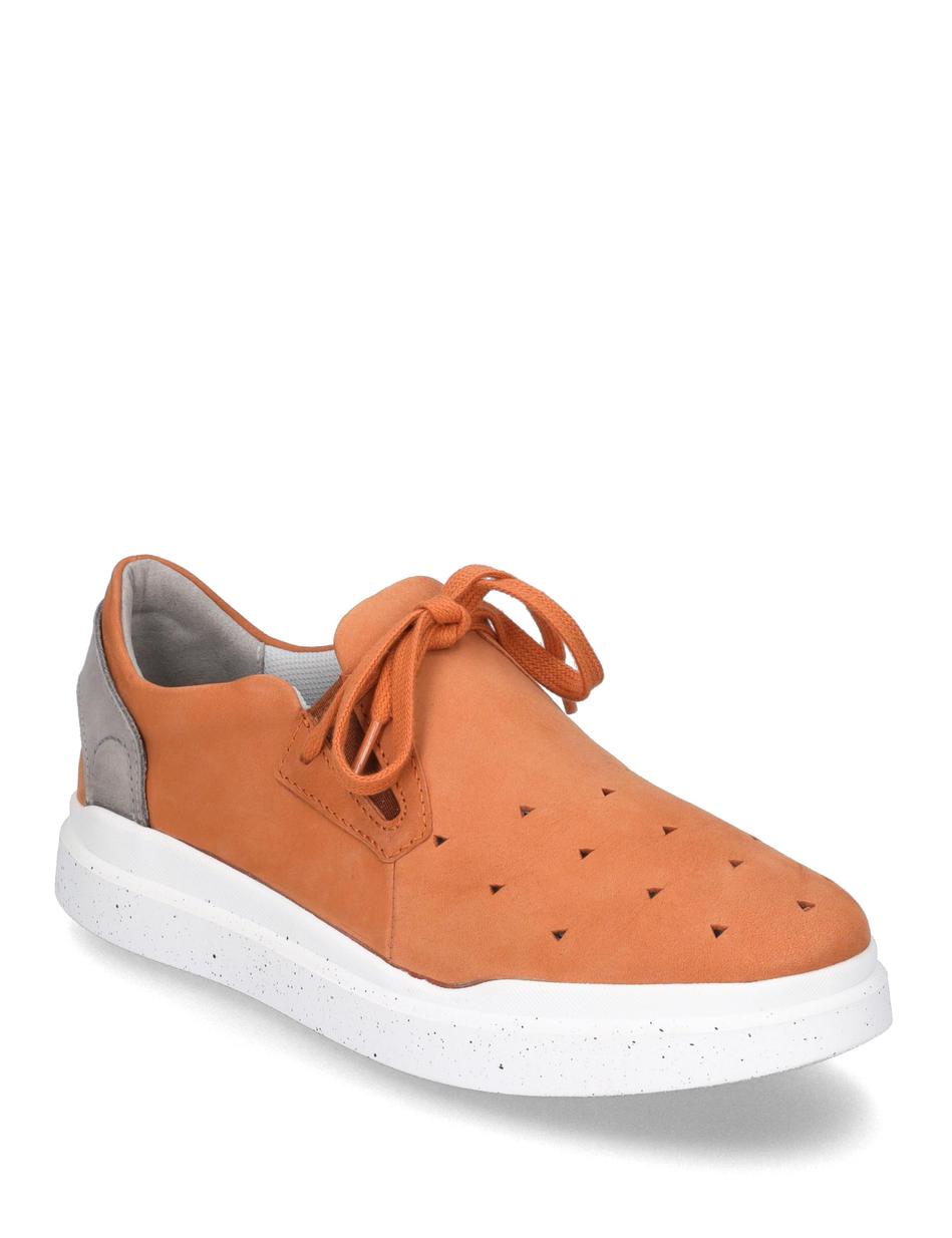 Halbschuh Helsinki 04, orange-kombi