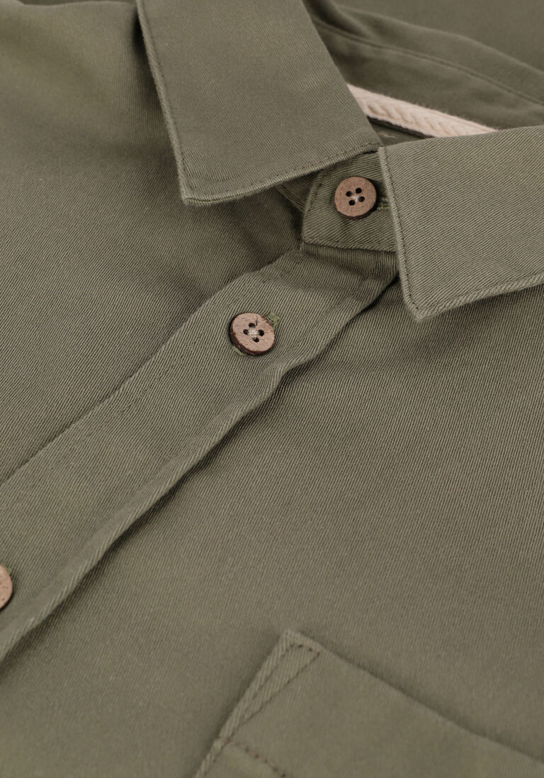 ANERKJENDT olijf anerkjendt casual overhemd aklenny twill shirt