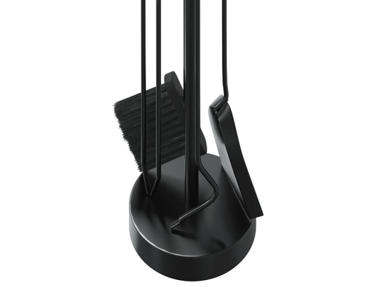 VIDAXL - Accessoires cheminée Set d’outils de cheminée 5 pcs 18x66 cm acier