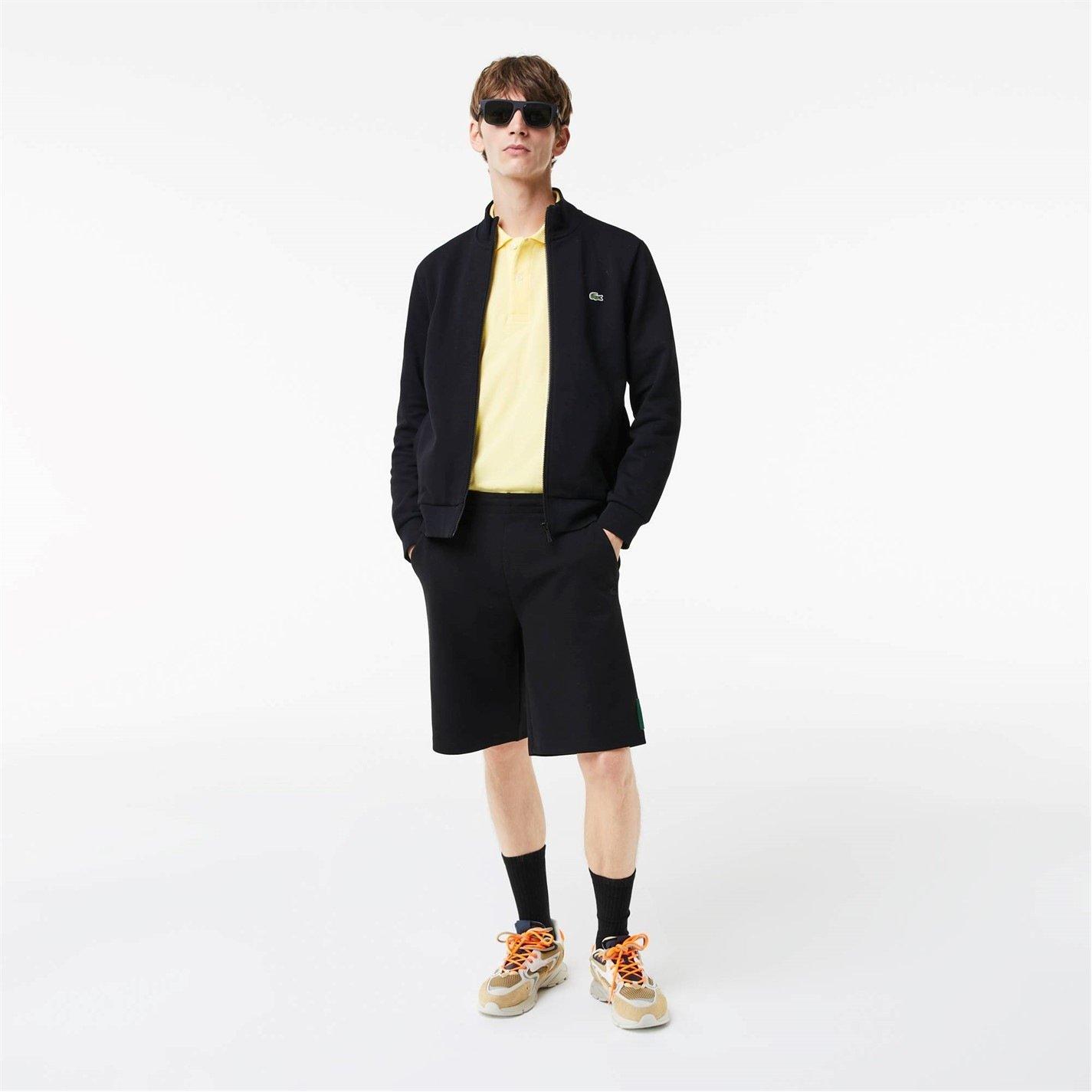 Lacoste Full Zip Funnel Sweatshirt