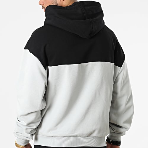 Sweat Capuche Upper Block TB4395 Gris Clair Noir