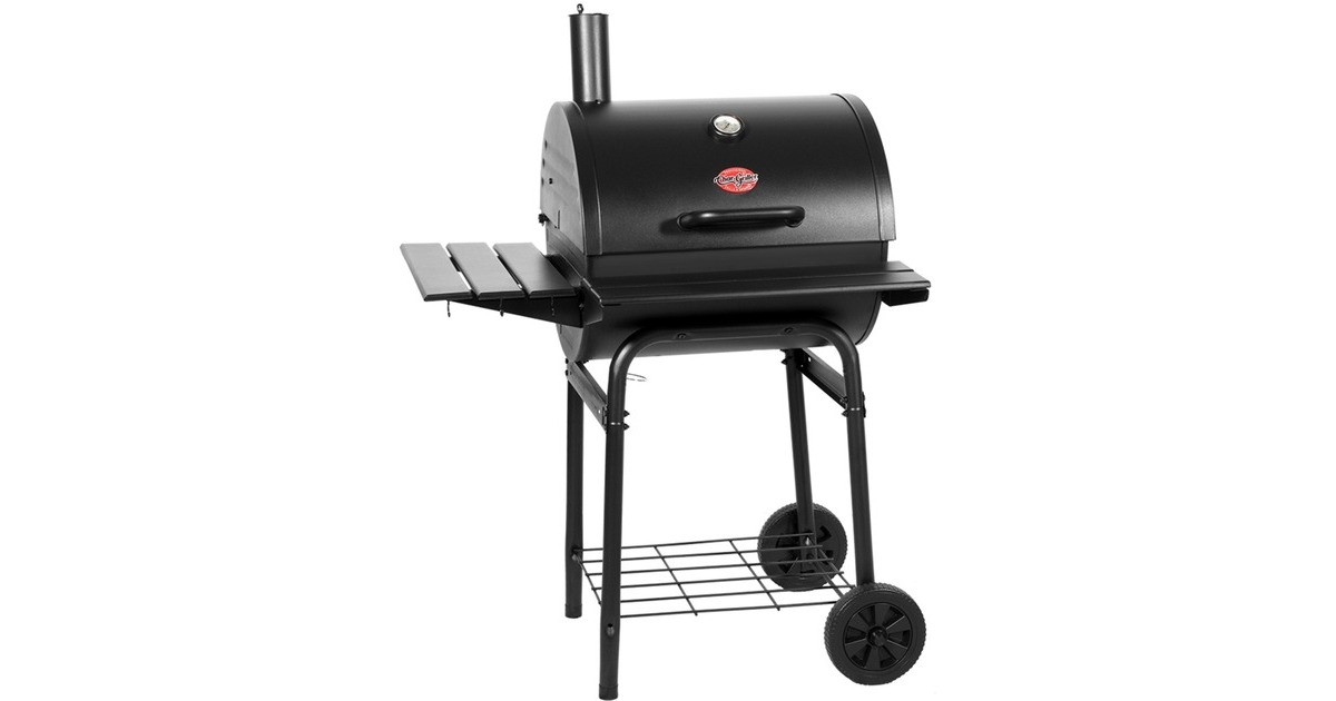 Char-GrillerWrangler houtskoolbarbecue  (Zwart)