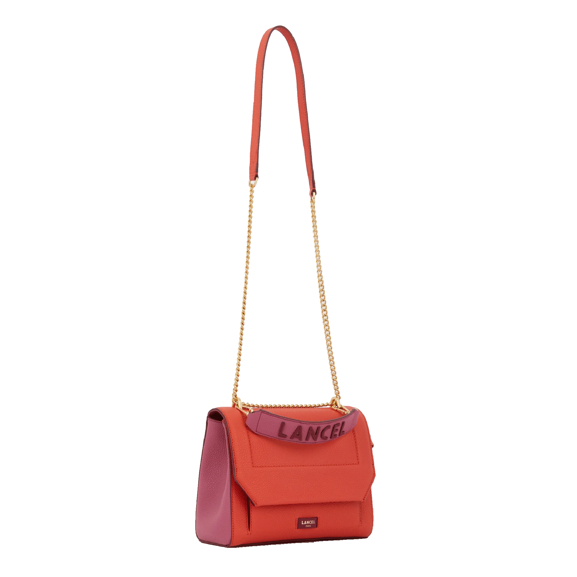 Sac rabat M Ninon de Lancel-MULTICO CERISE