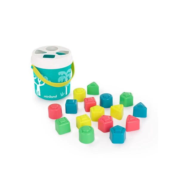 Miniland Brinquedos de Ninho para Bebés Turquesa